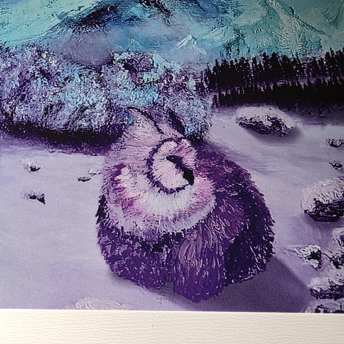 Fantasy Northern Lights Art Print - 12" x 16" Dungeons and Dragons Inspired Artwork 7