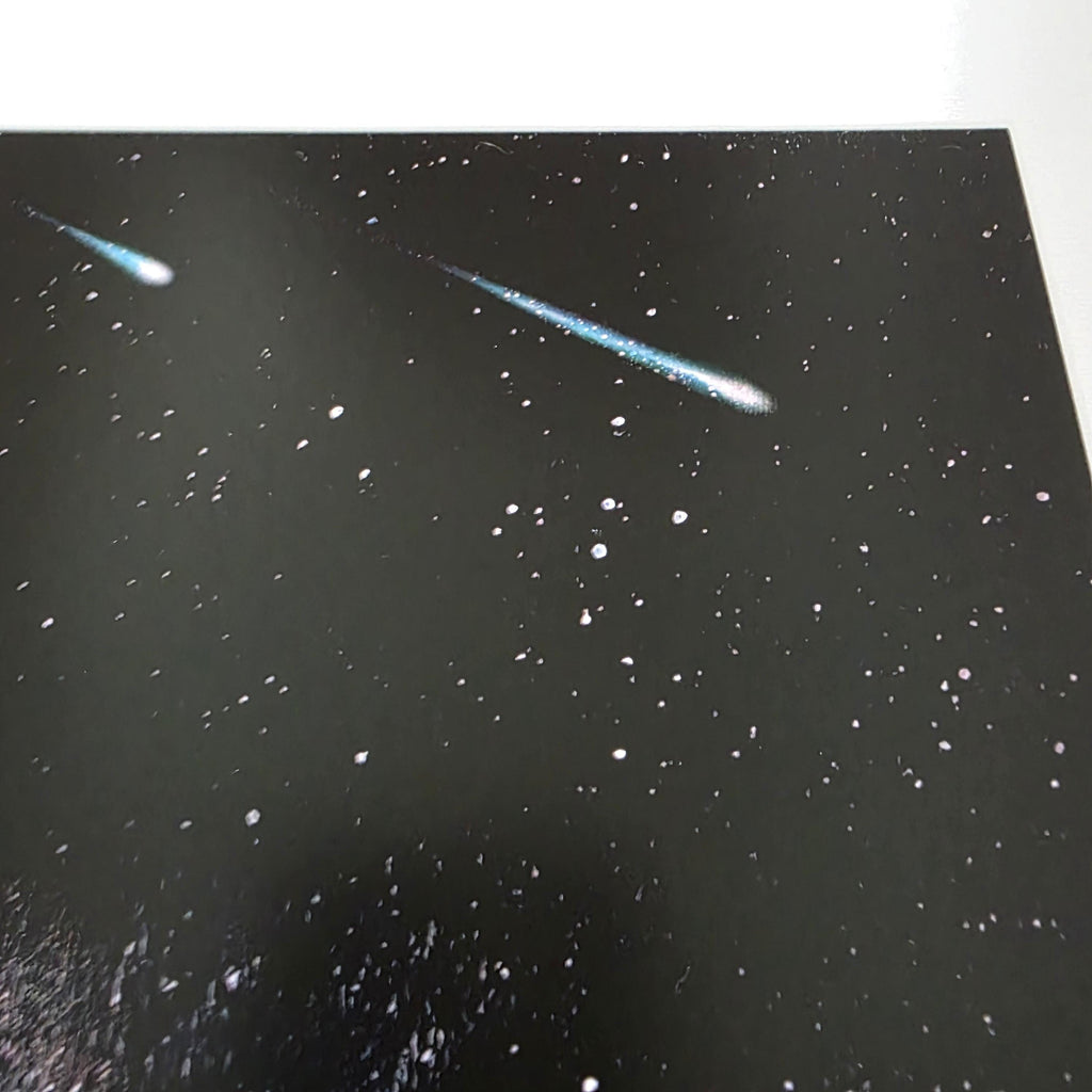 Fantasy Dragon Galaxy Art Print - 12" x 16" Moon and Nebula Artwork 4