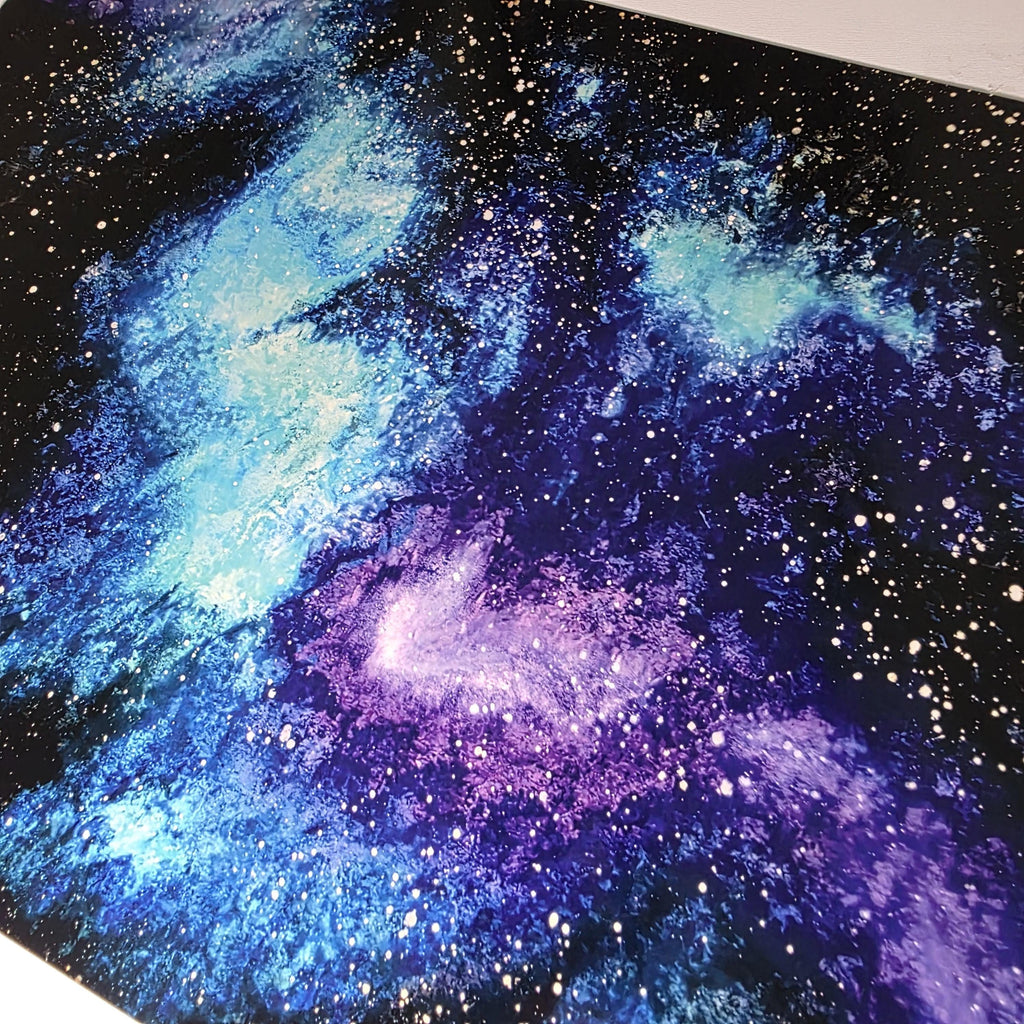 Galaxy Art Print "Stardust" - 12" x 16" Nebula Wall Art 3