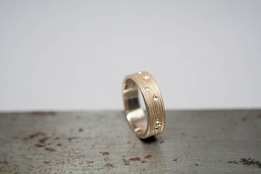 Bague en bronze pour homme • Taille 9,75 • Cadeau d'anniversaire en bronze pour lui