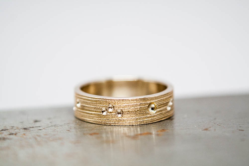 Bague en bronze pour homme • Taille 9,75 • Cadeau d'anniversaire en bronze pour lui