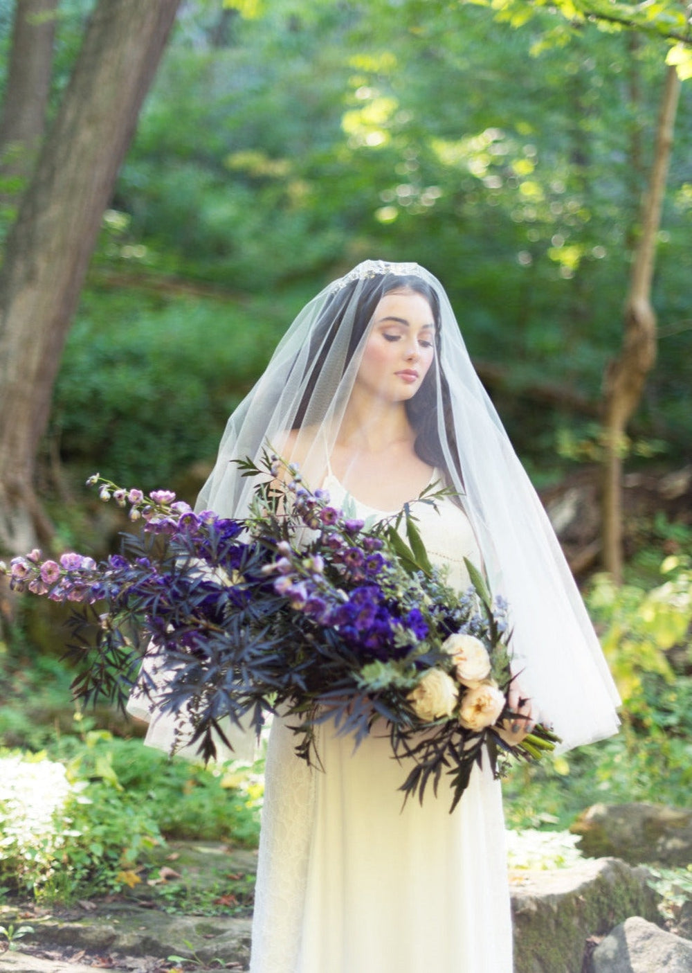 NATALIA Bridal Drop Veil