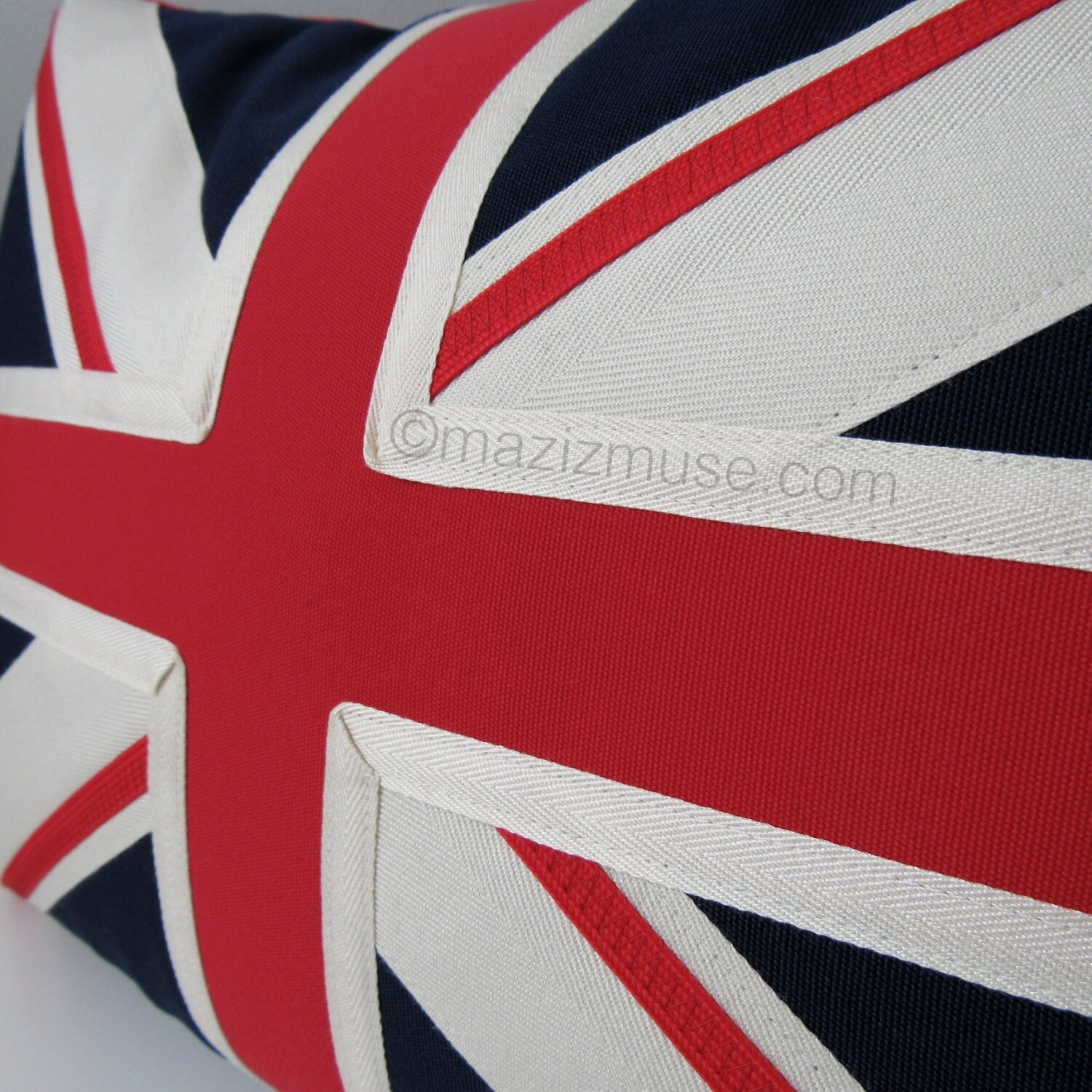 Coussin Union Jack, coussin Sunbrella® d'intérieur et d'extérieur avec drapeau britannique