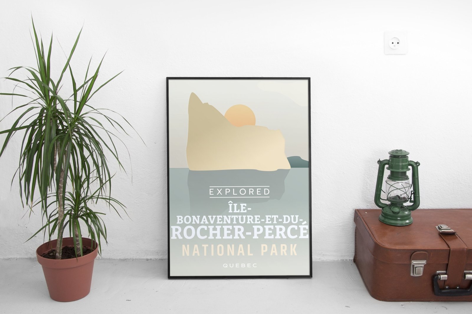 Ile-Bonaventure-et-du-Rocher-Percé National Park 'Explored' Poster