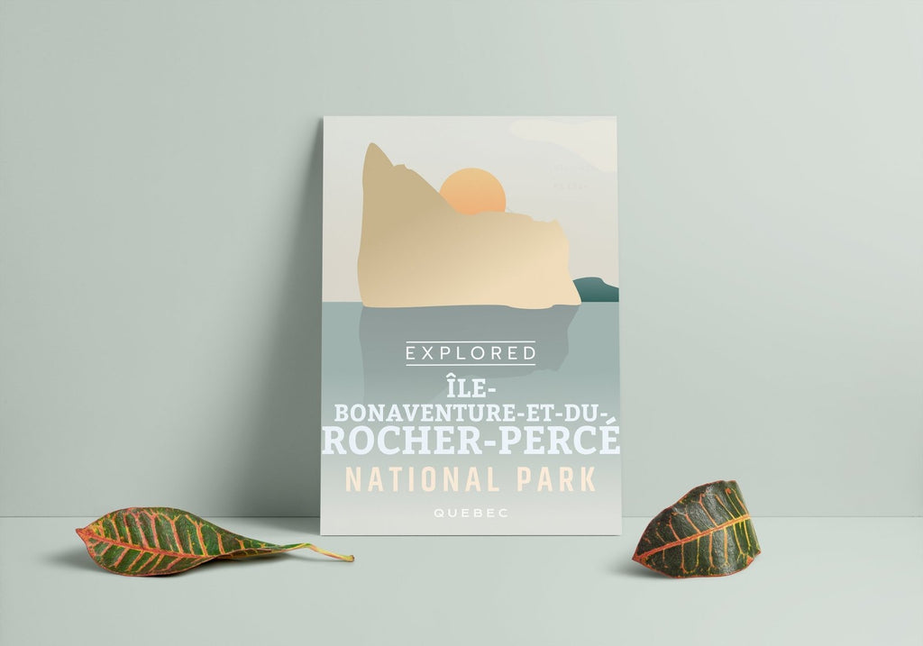 Ile-Bonaventure-et-du-Rocher-Percé National Park 'Explored' Poster