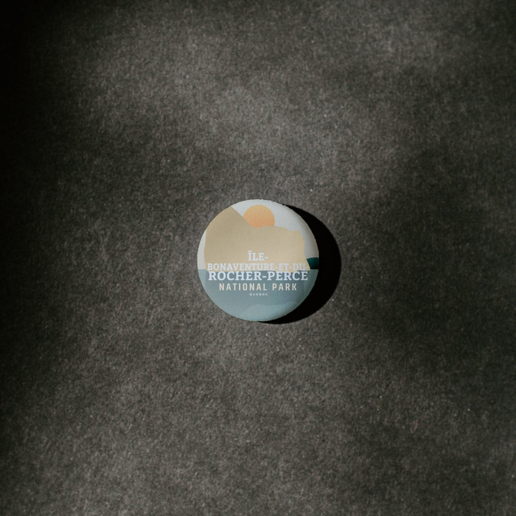 Île-Bonaventure-et-du-Rocher-Percé National Park of Quebec Pinback Button