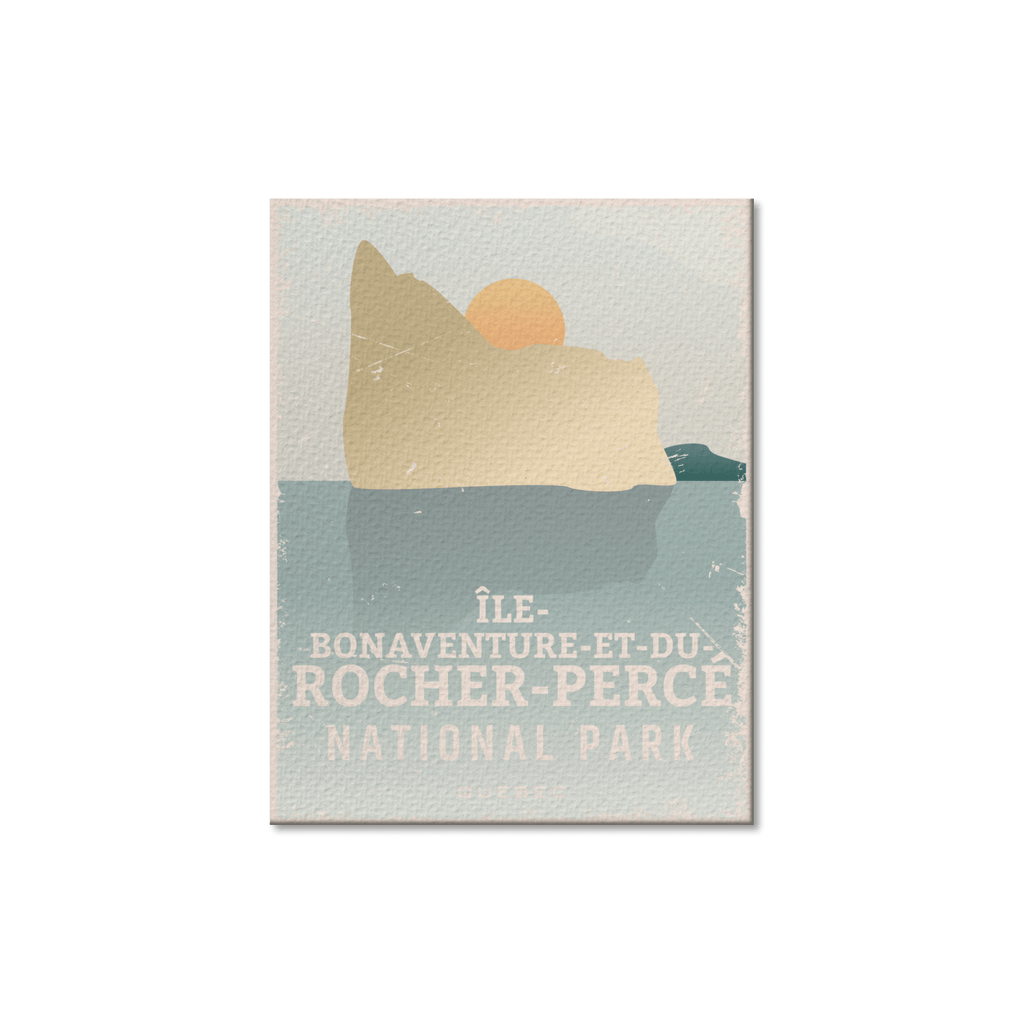 Ile-Bonaventure-et-du-Rocher-Perce Quebec National Park Postcard