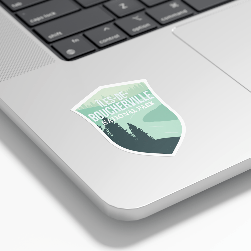 Autocollant en vinyle imperméable du parc national des Îles-de-Boucherville, Québec 