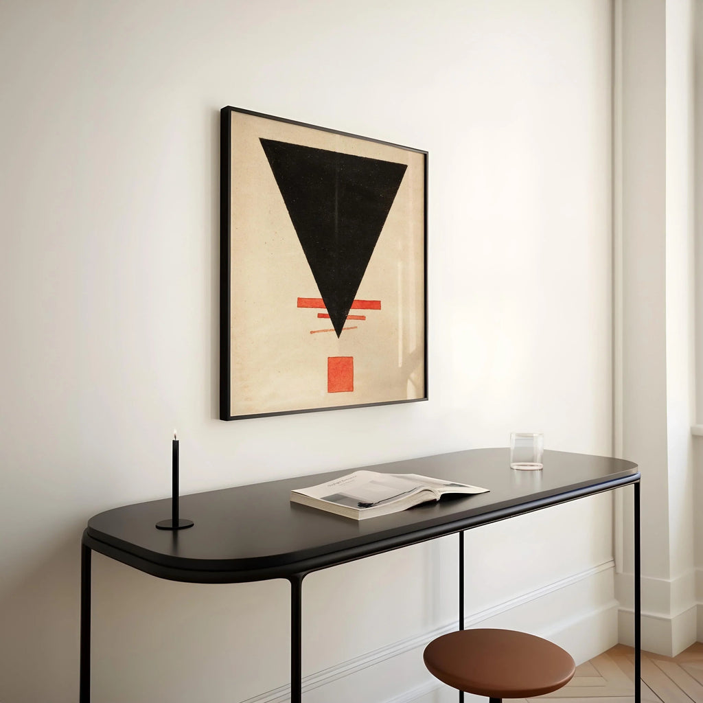 Ilya Chashnik Suprematism Art Print: Vintage Mid-Century Modern Abstract (Giclee)