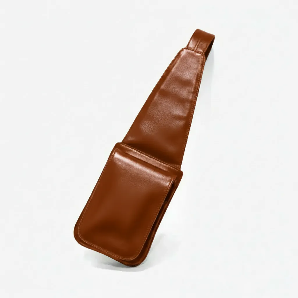 Unisex Shoulder Bag, Cognac, Bobbie