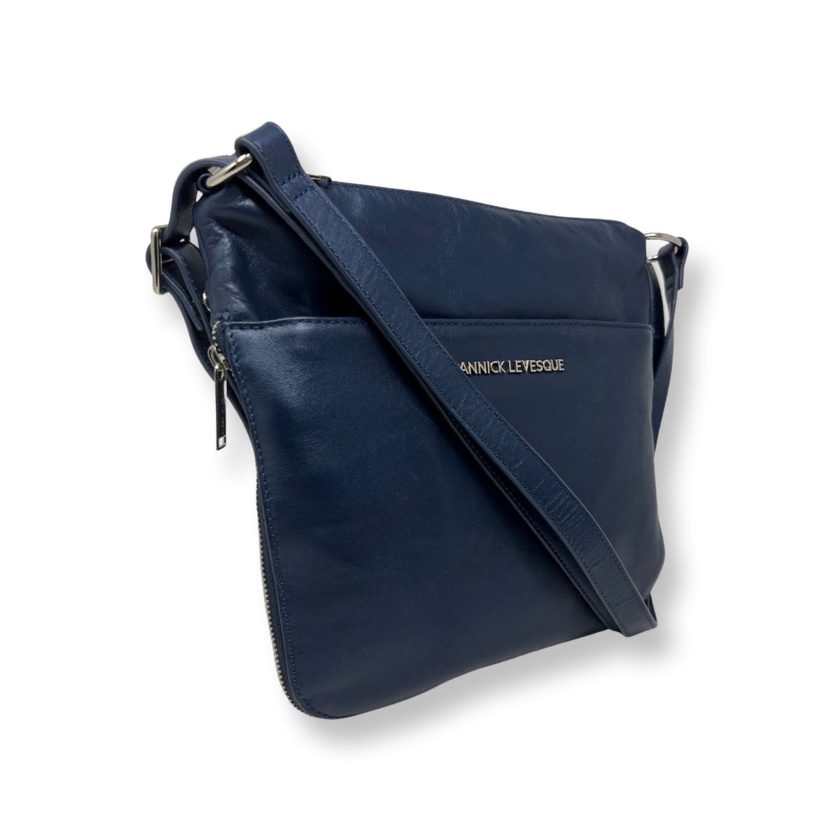 Transformable Navy Blue Handbag - Josée
