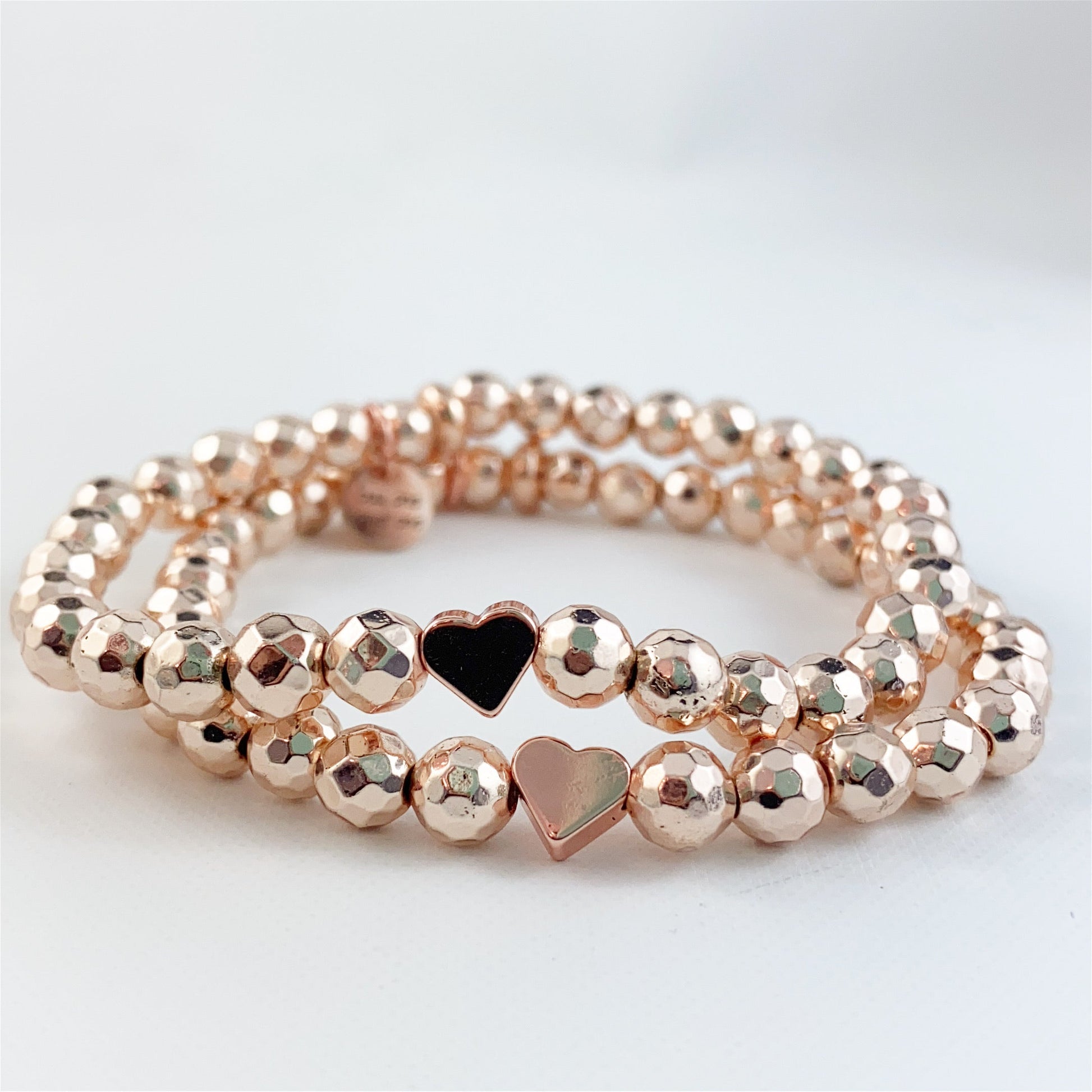 Rose Gold Heart Bracelet