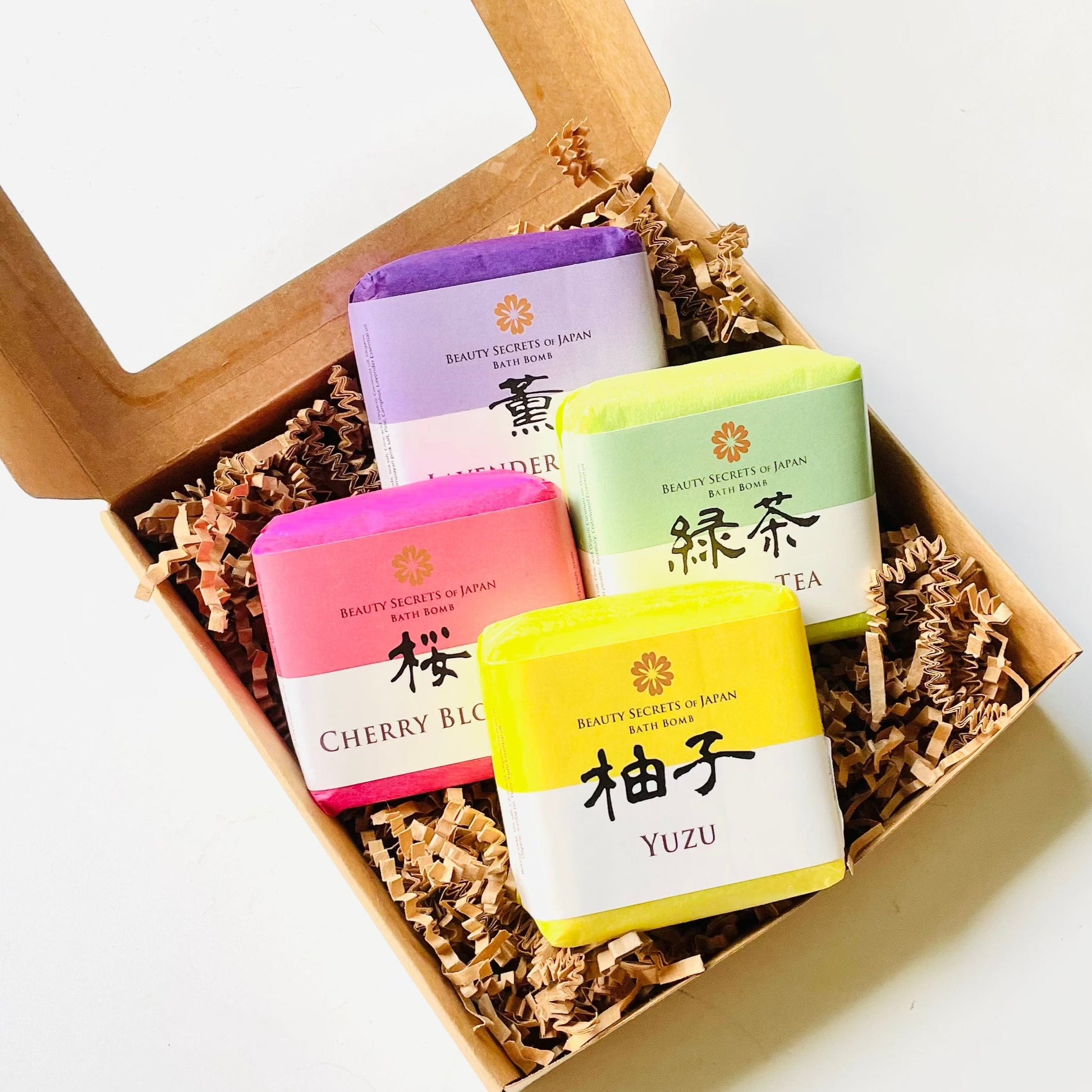 Coffret cadeau de bombes de bain