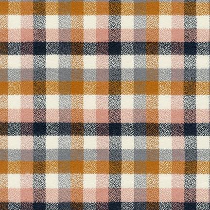 Mammoth Junior Flannel - Nutmeg, 62" x WOF