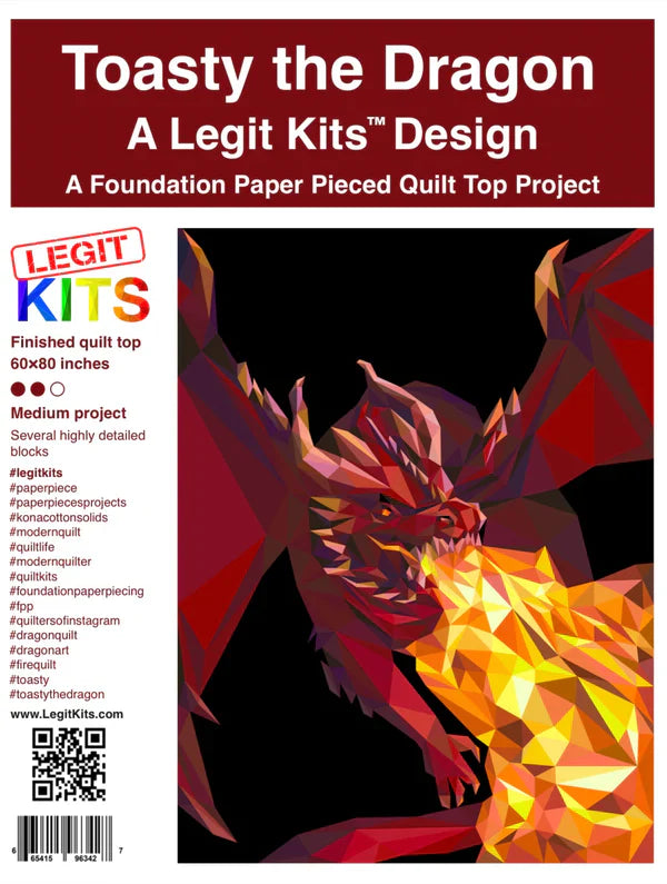 KITS LÉGITIMES, Modèle Toasty le Dragon