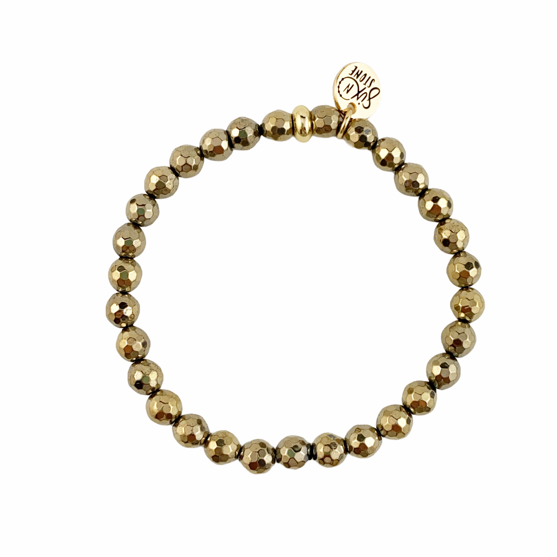 Metallic Hematite Bracelet