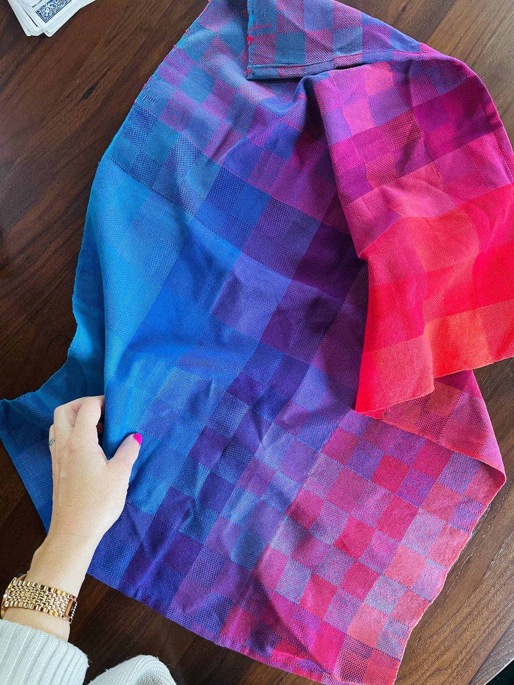 Ombre Puff Quilt Kit - Tea Towel Version