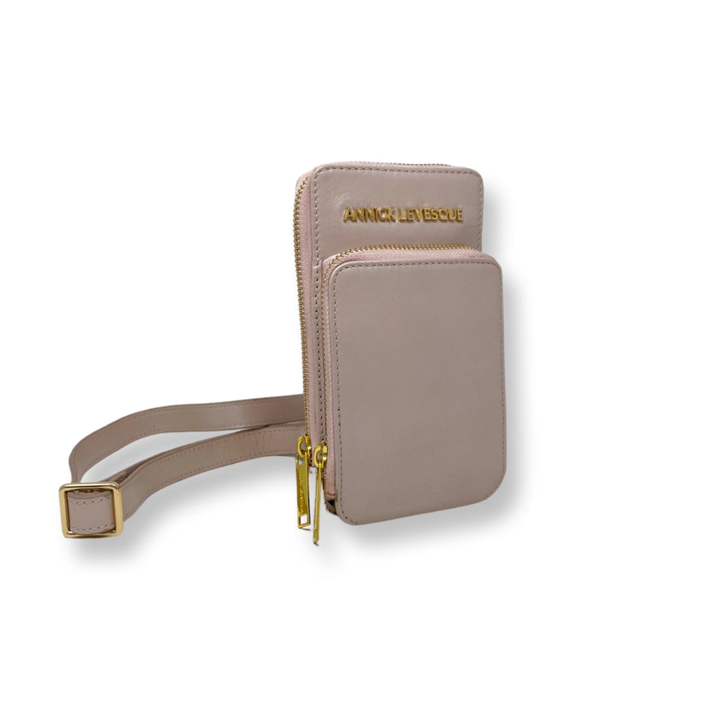 Small Powder Pink Crossbody Bag | Marie-Josée