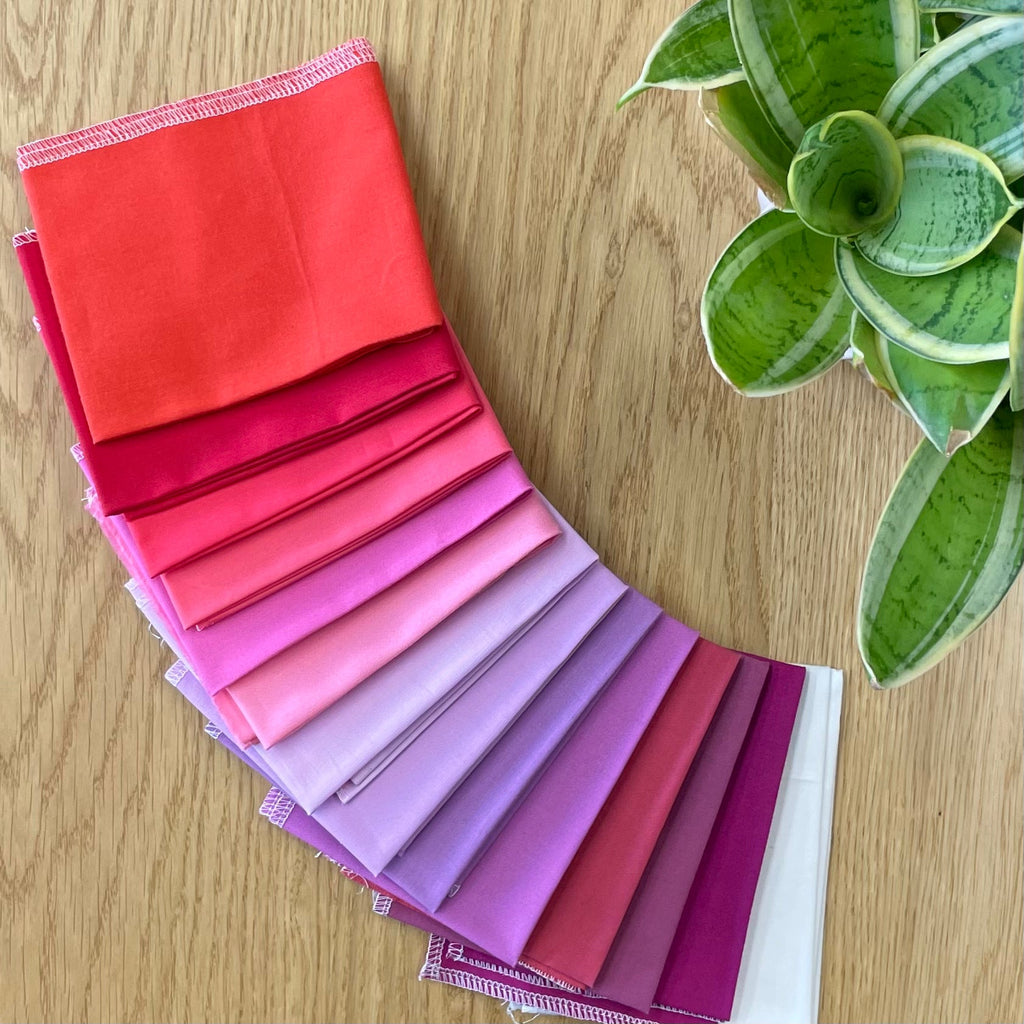 Kit de courtepointe Celtic Crossing - Rouge et lilas