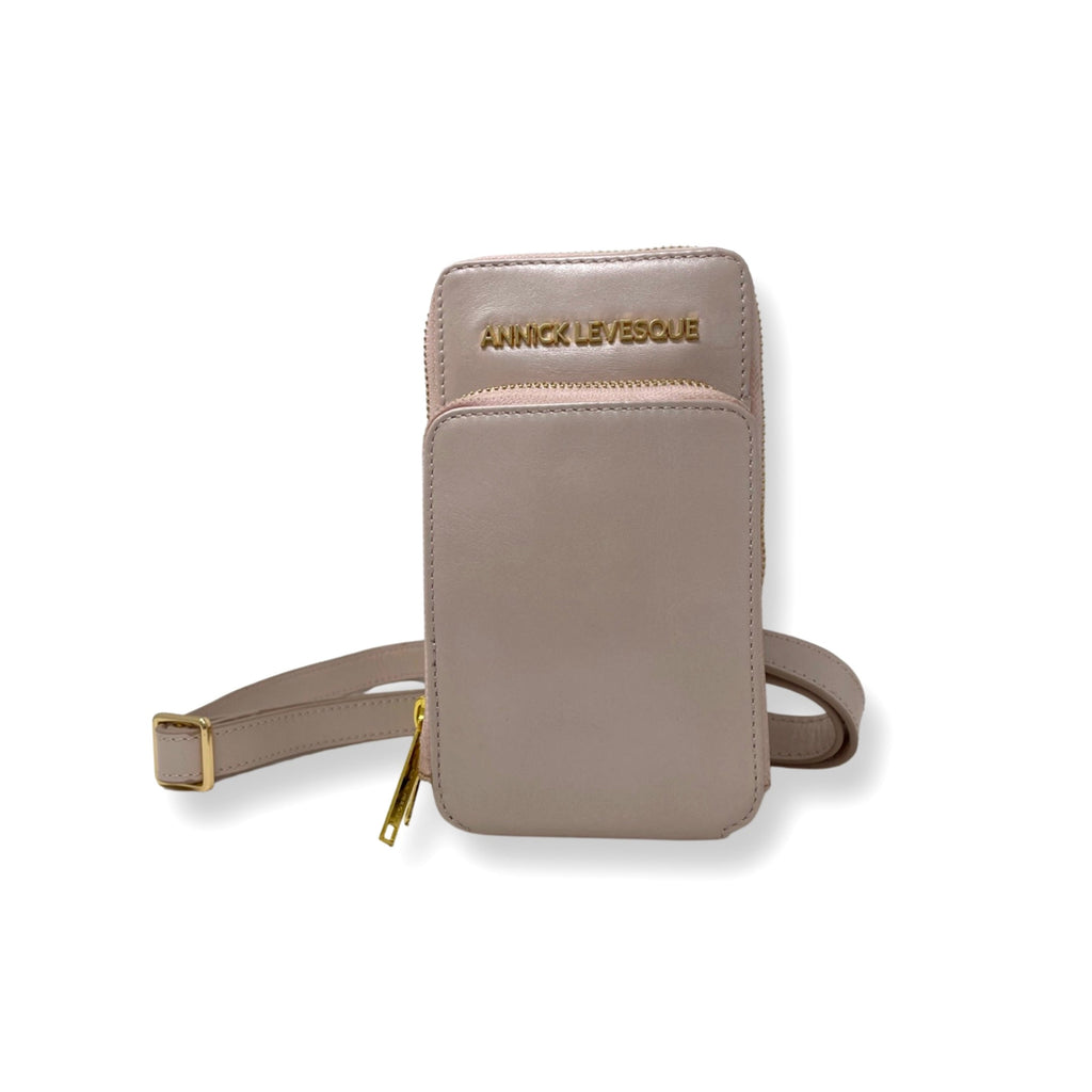 Small Powder Pink Crossbody Bag | Marie-Josée