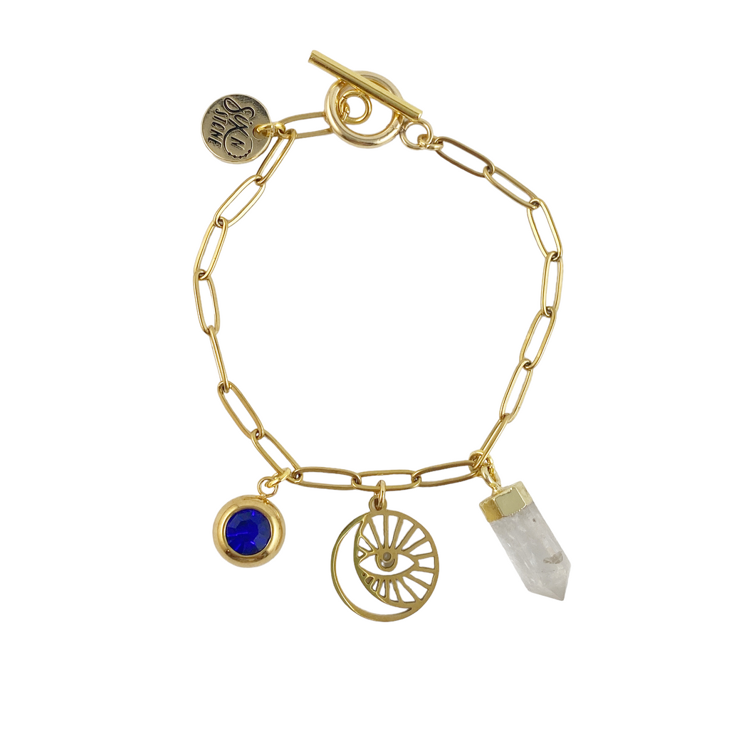 Gold Charm Bracelet