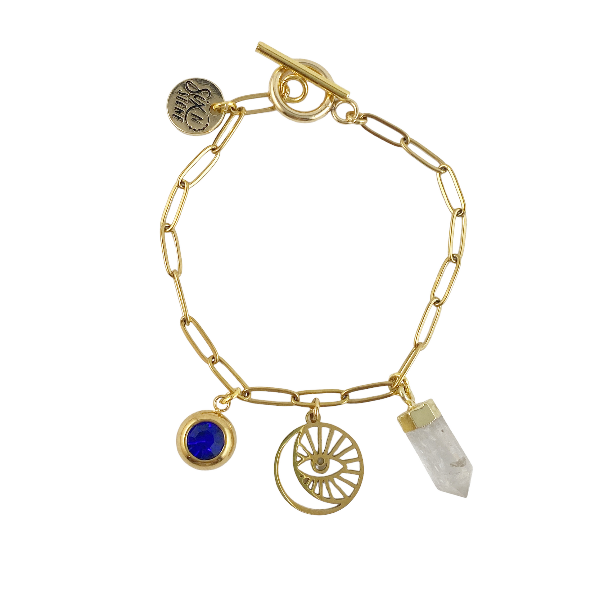 Gold Charm Bracelet