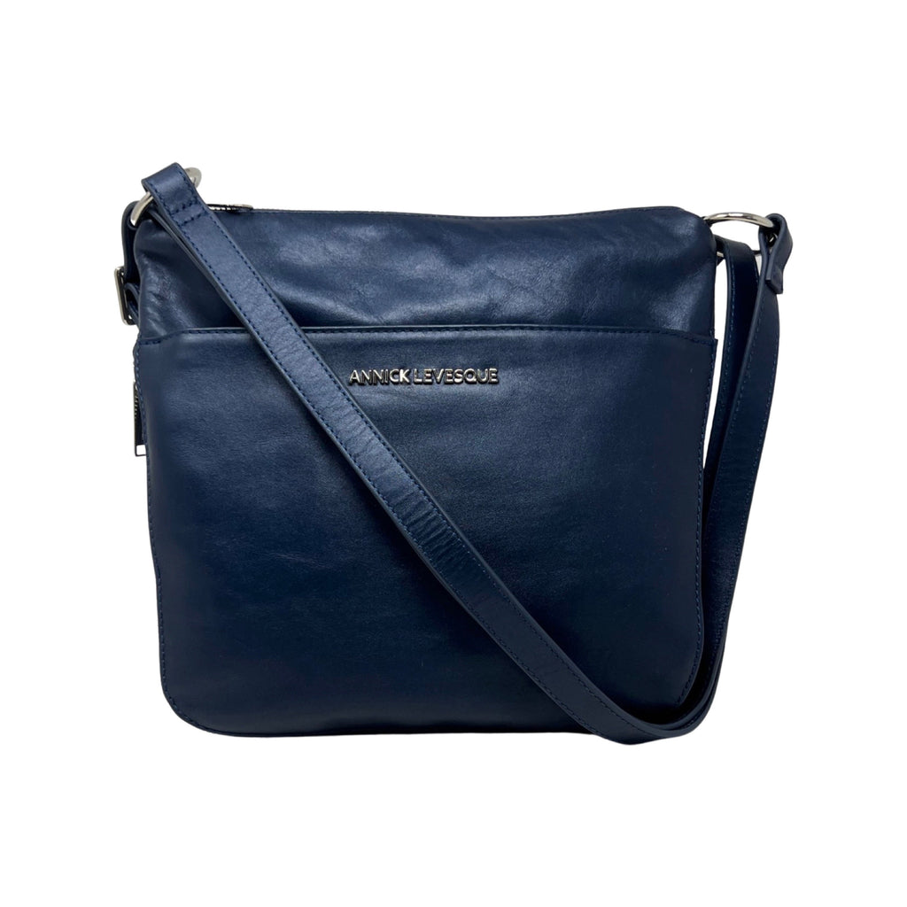 Transformable Navy Blue Handbag - Josée