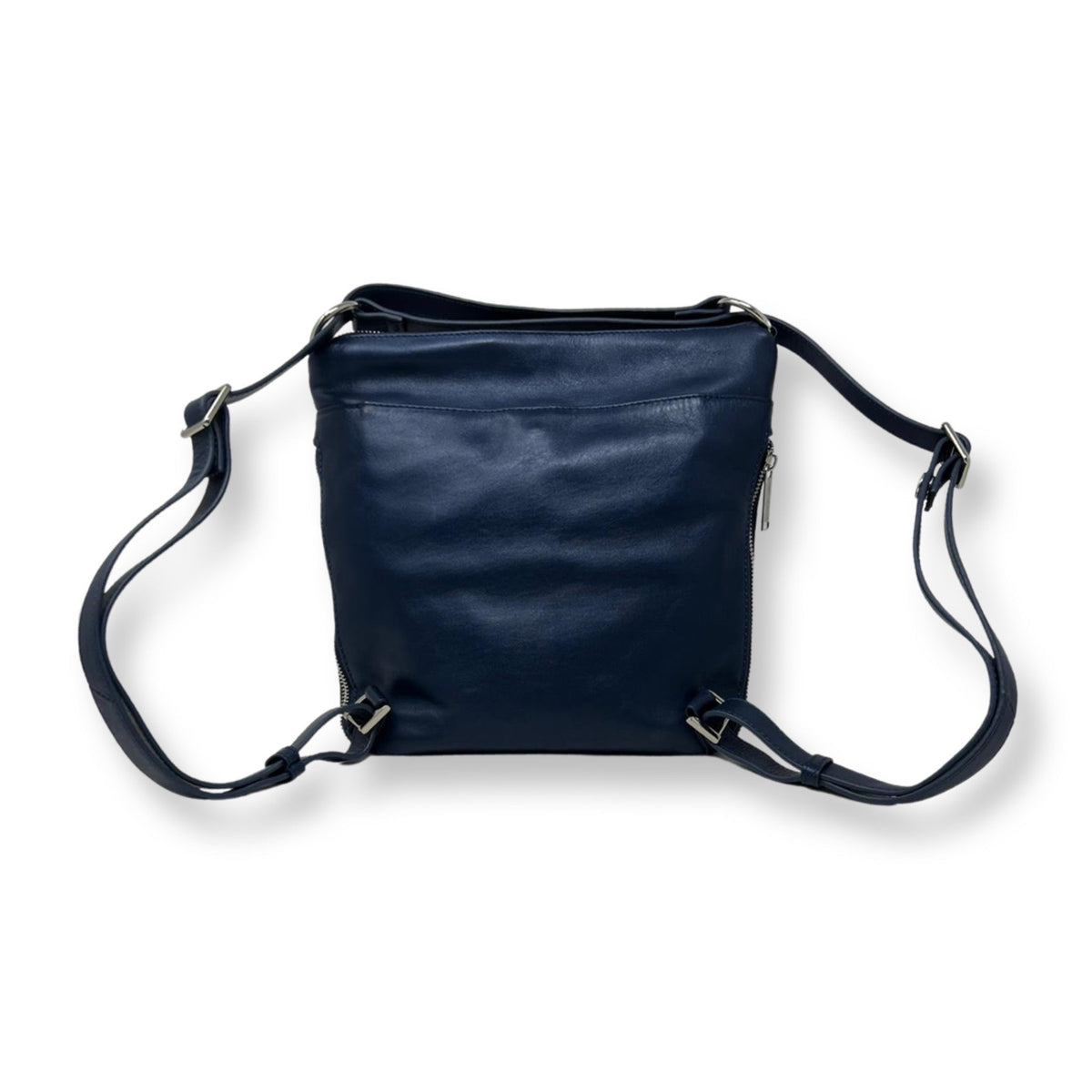 Transformable Navy Blue Handbag - Josée