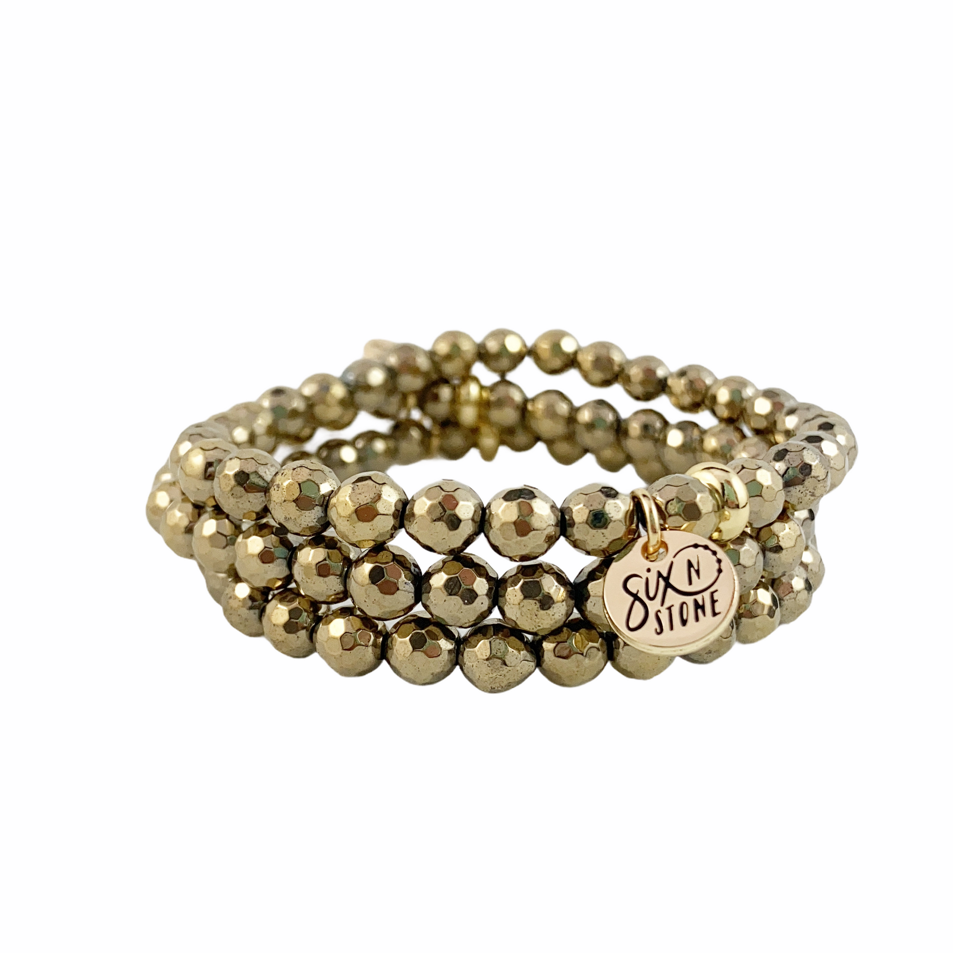 Metallic Hematite Bracelet