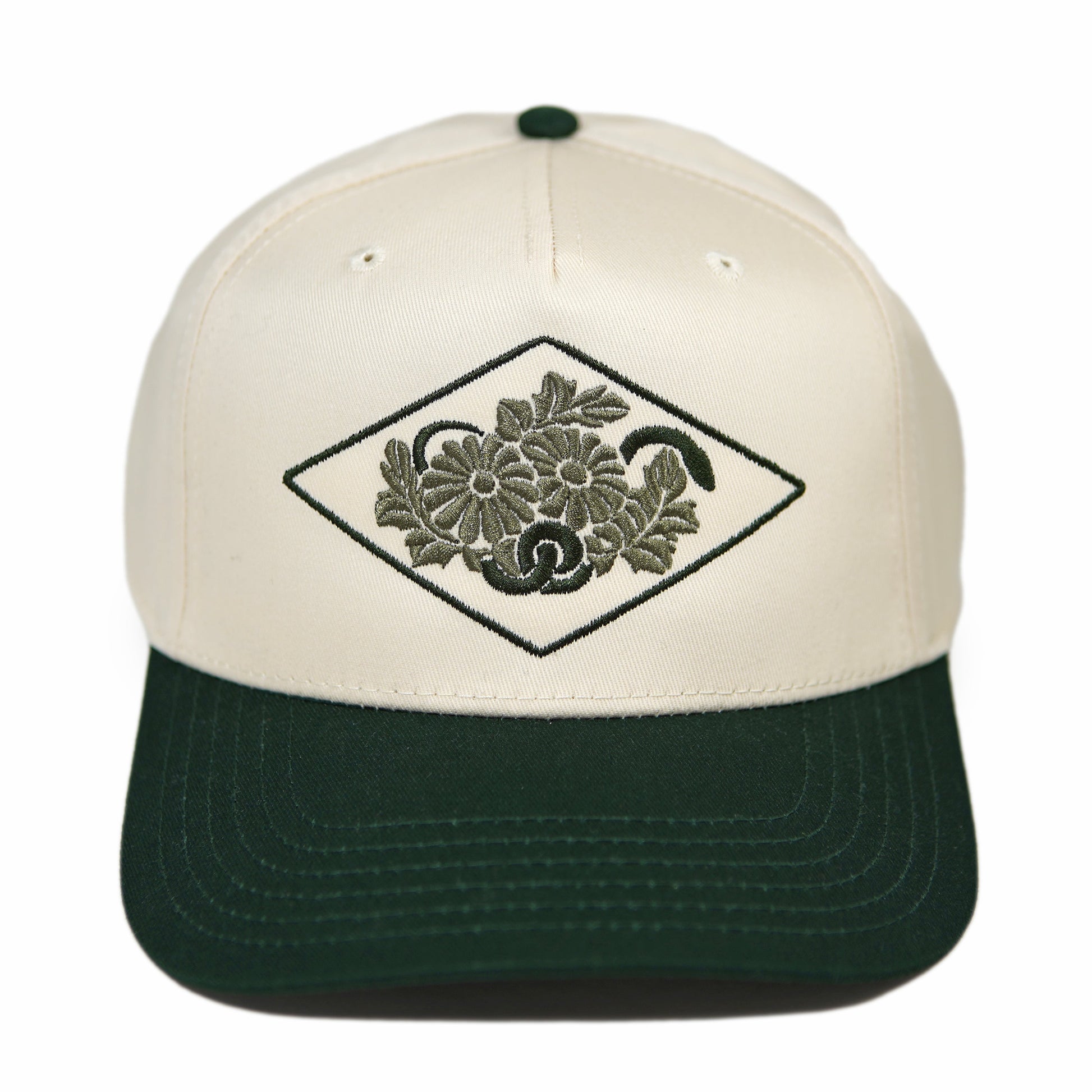 Imperial Garden Two-Tone Hat