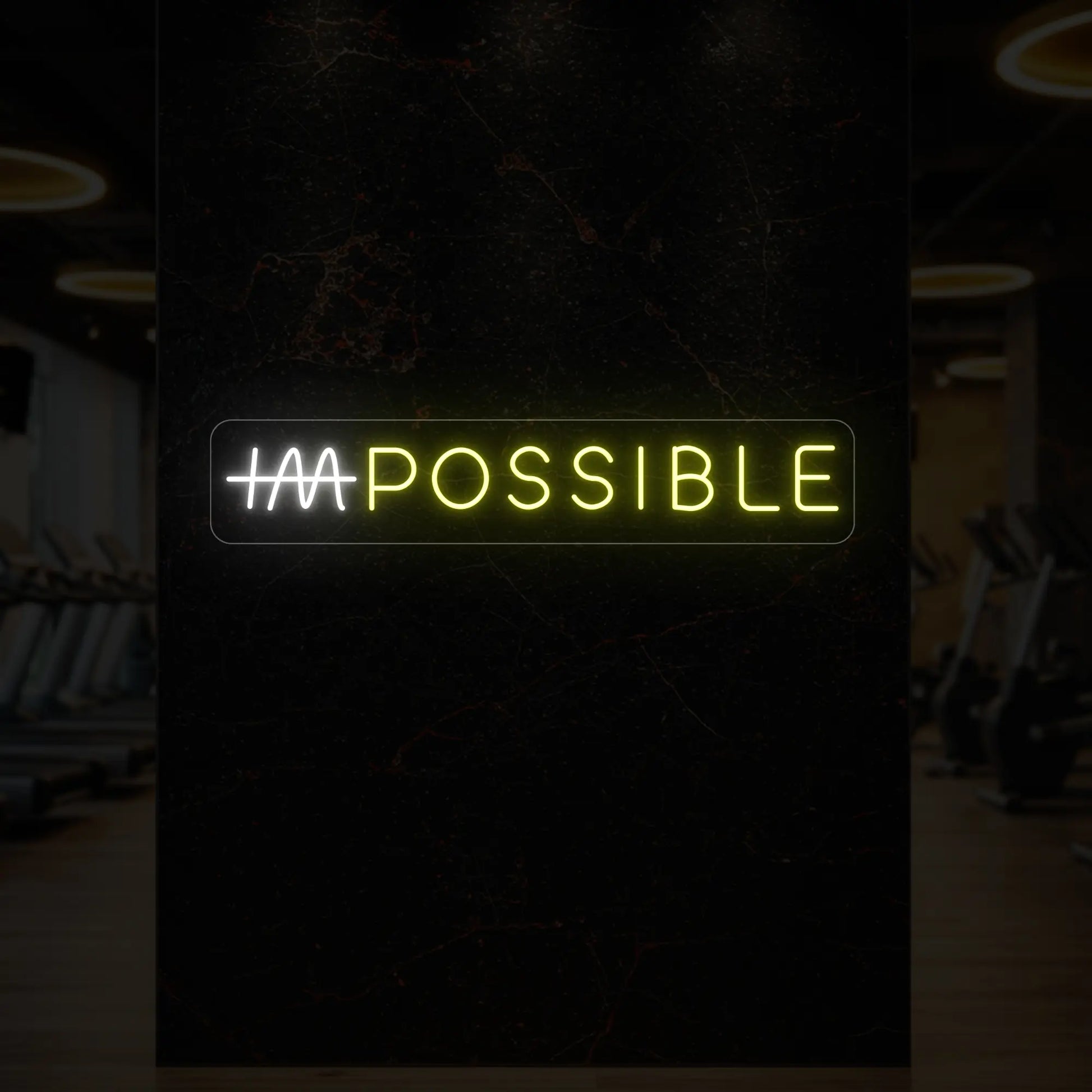 IMPOSSIBLE Neon Sign