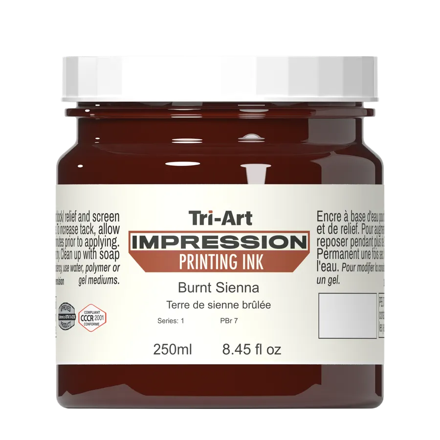 Impressions Block Printing Ink - Burnt Sienna