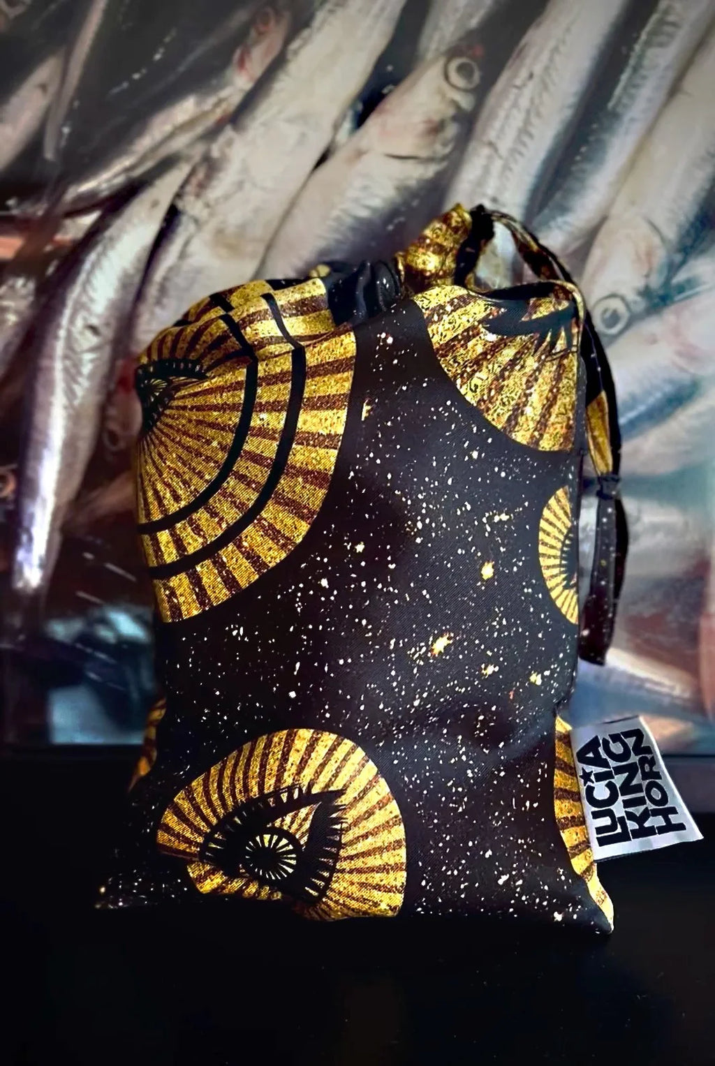 cosmic inky way silk pants