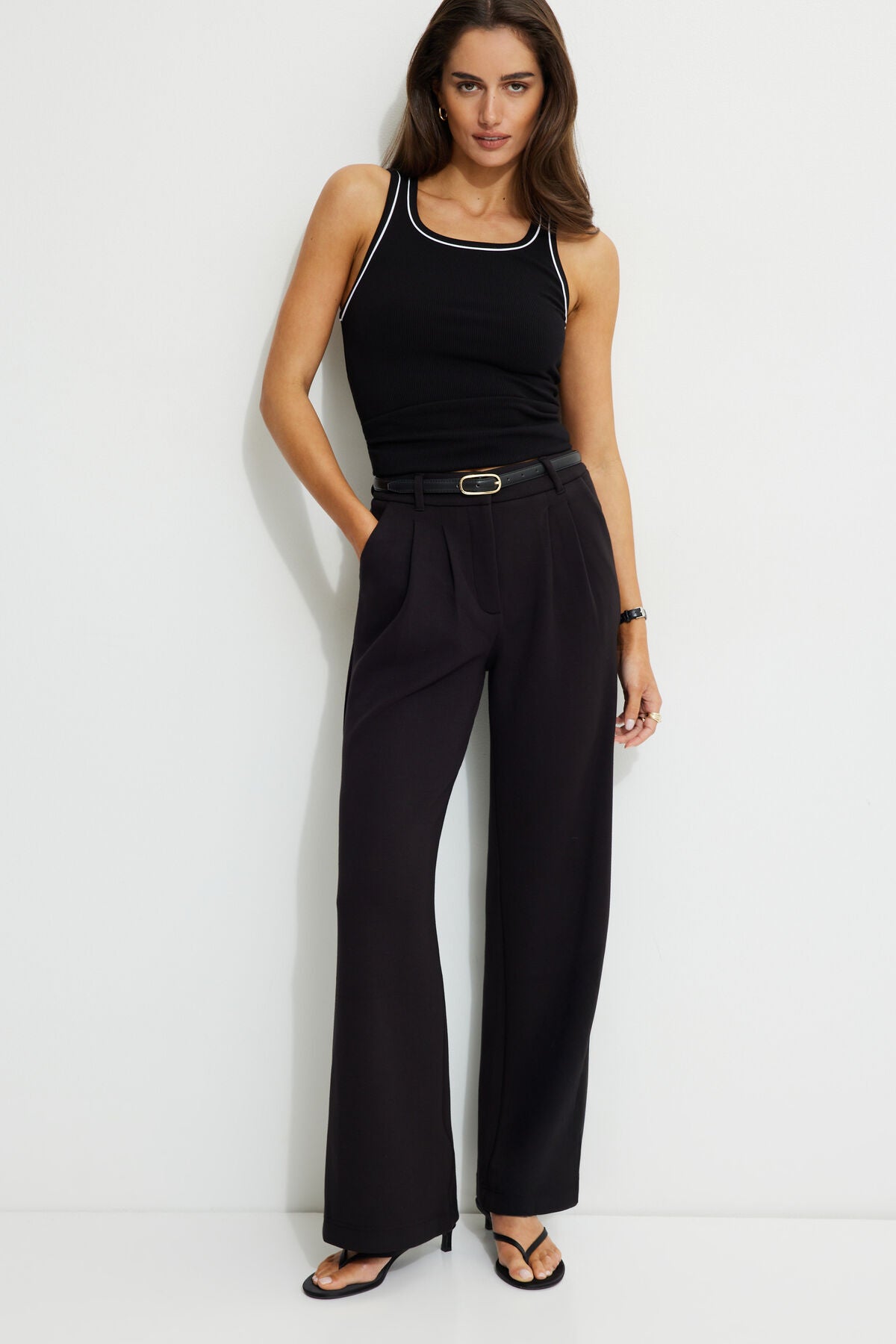 Alex Anywear Scuba Wide Leg Pants