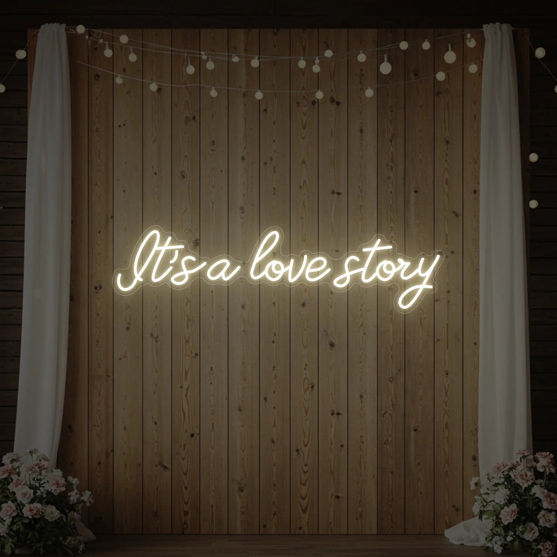 It’s a Love Story V1 Neon Sign