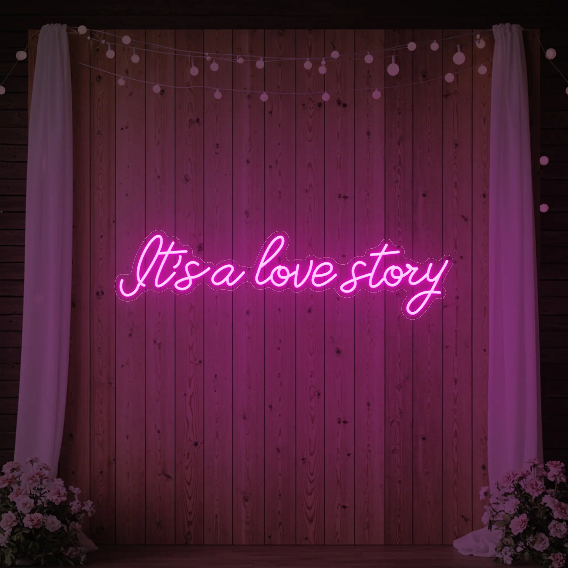 It’s a Love Story V1 Neon Sign