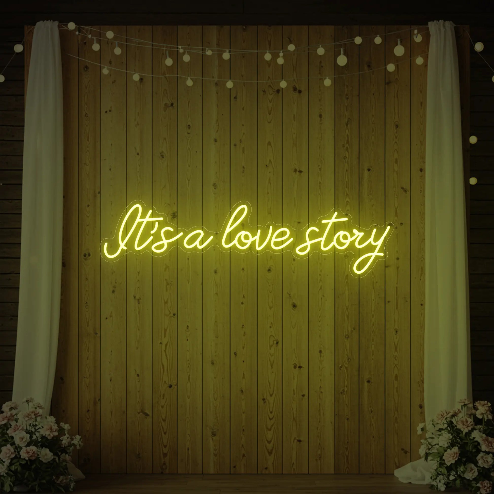 It’s a Love Story V3 Neon Sign