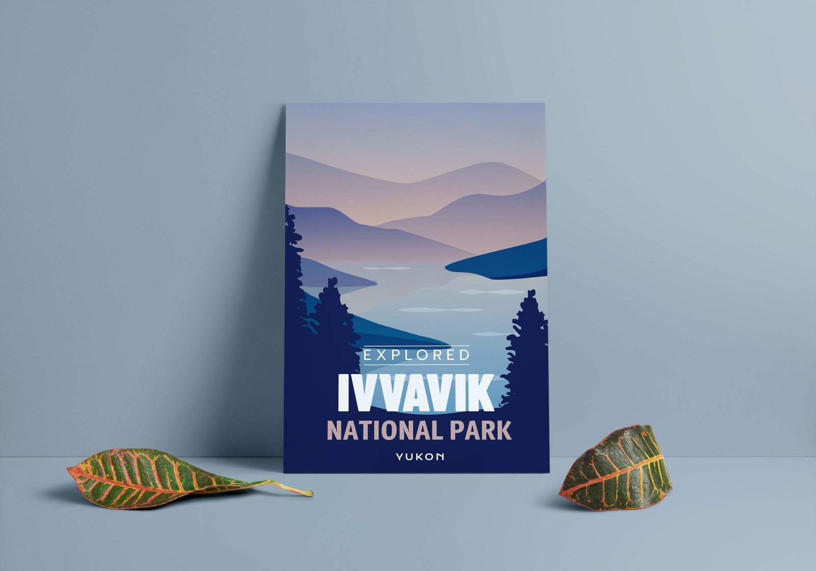 Affiche « Explorée » du parc national d’Ivvavik