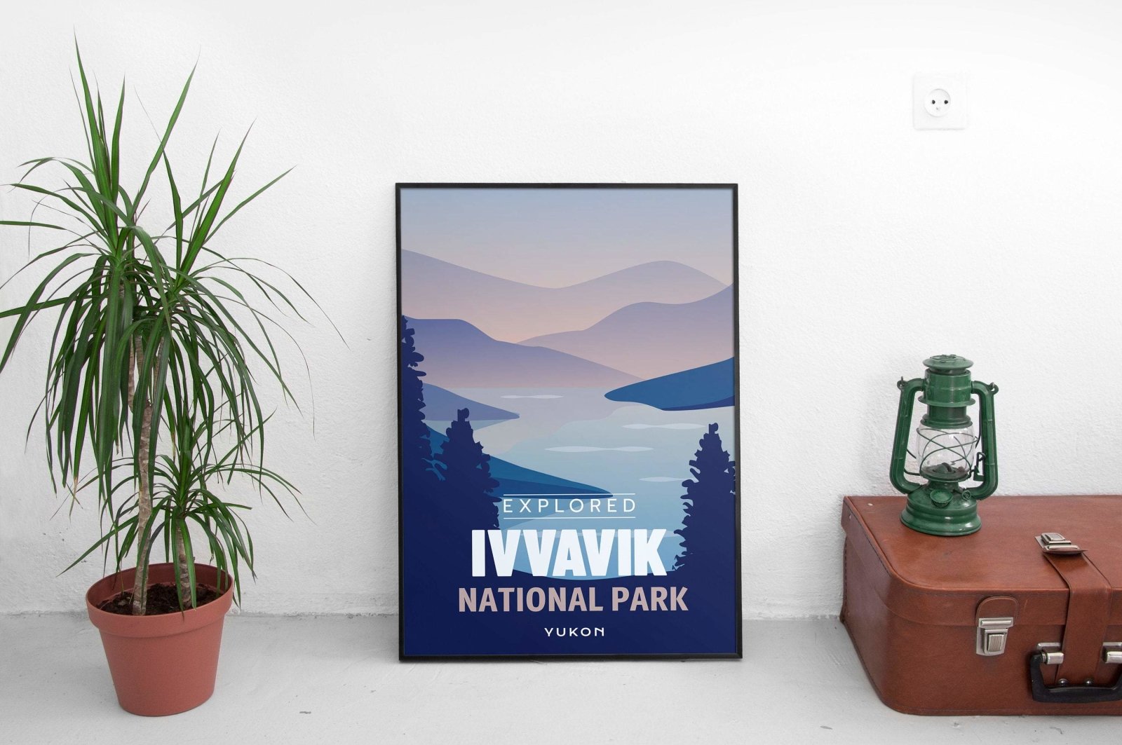 Affiche « Explorée » du parc national d’Ivvavik