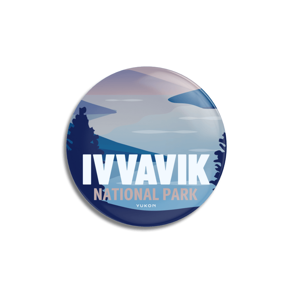 Ivvavik National Park of Canada Pinback Button