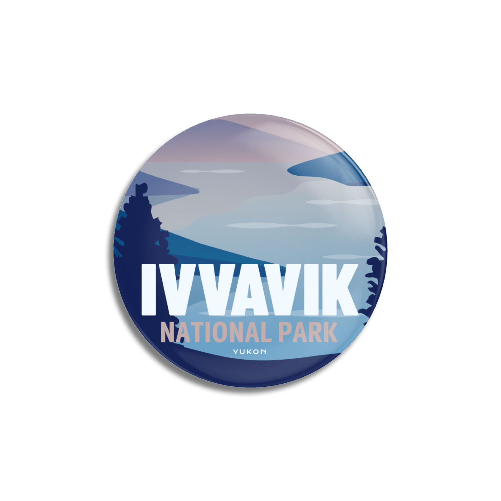 Ivvavik National Park of Canada Pinback Button