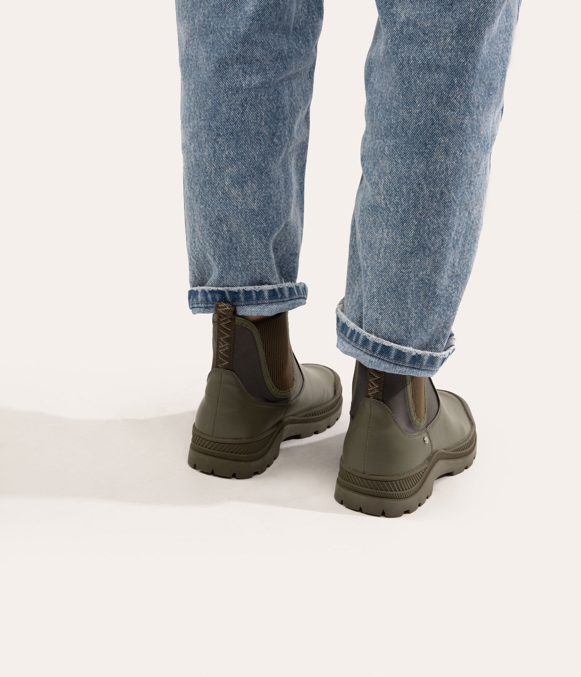 Bottes à enfiler végétaliennes SIVA pour femmes