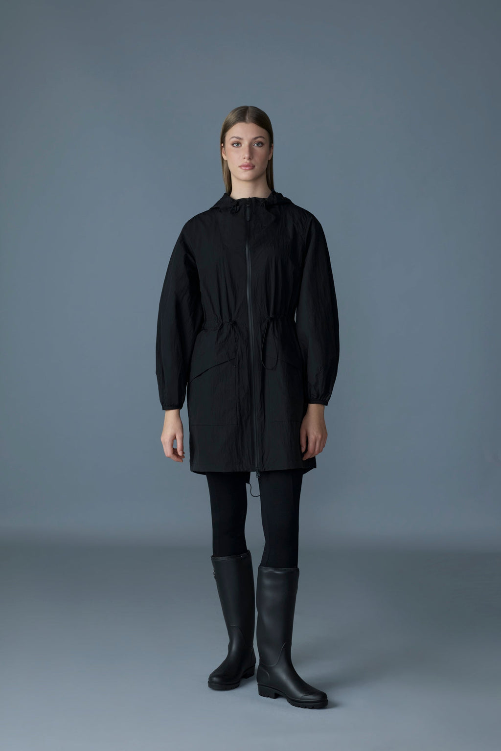 Veste de pluie longue et pliable ALYSTER