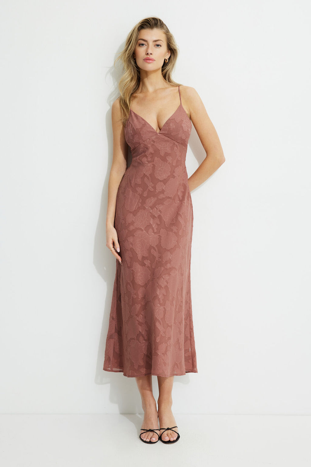 Sage Maxi Slip Dress