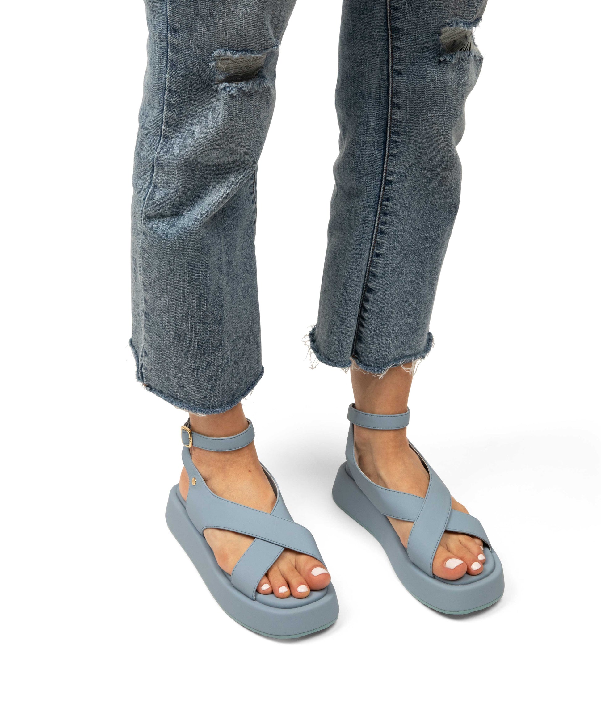 NOYA Women's Vegan Sandals With Straps