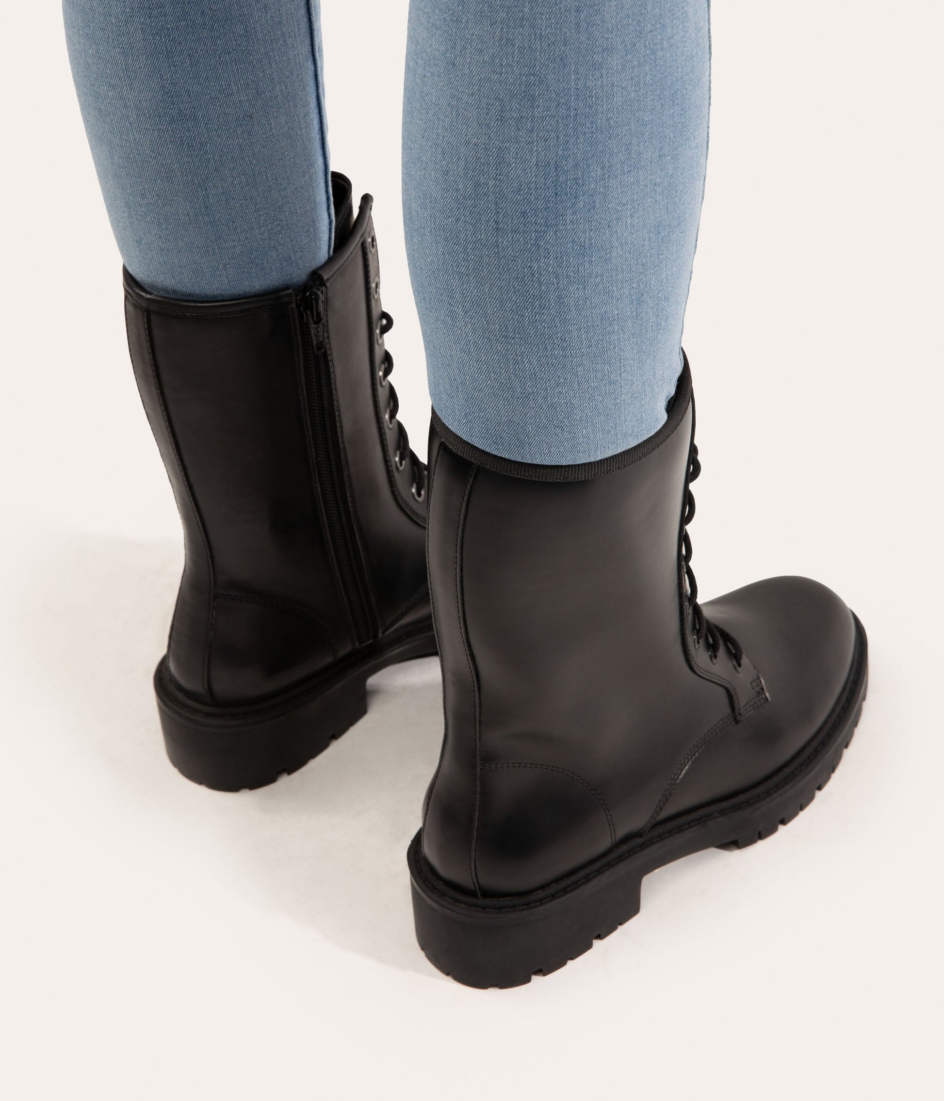 Bottes de combat végétaliennes pour femmes REM