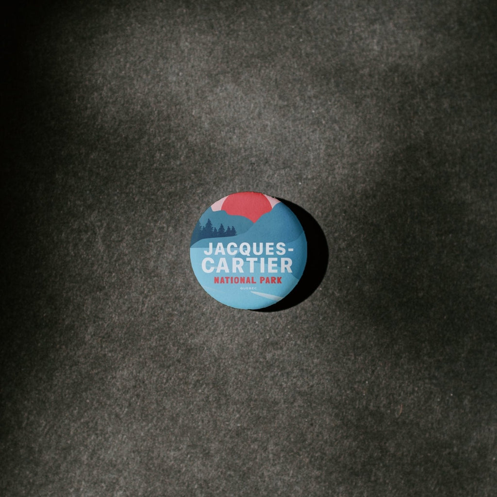 Jacques-Cartier National Park of Quebec Pinback Button