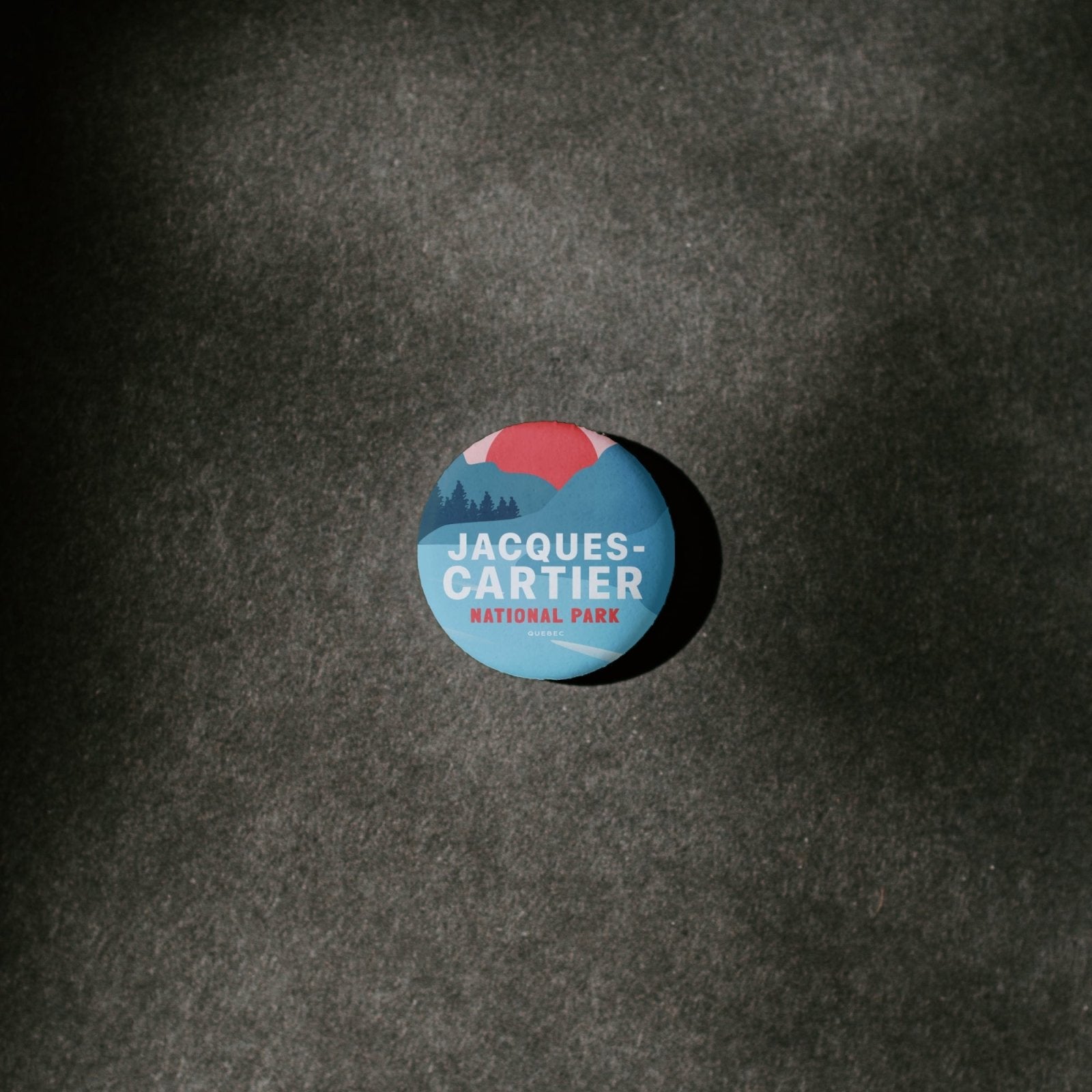 Jacques-Cartier National Park of Quebec Pinback Button