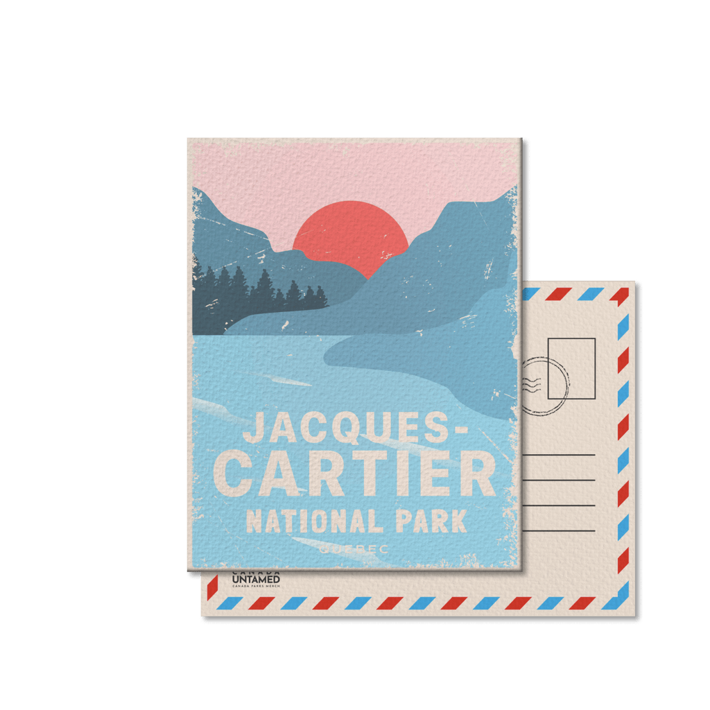 Carte postale du parc national Jacques-Cartier, Québec