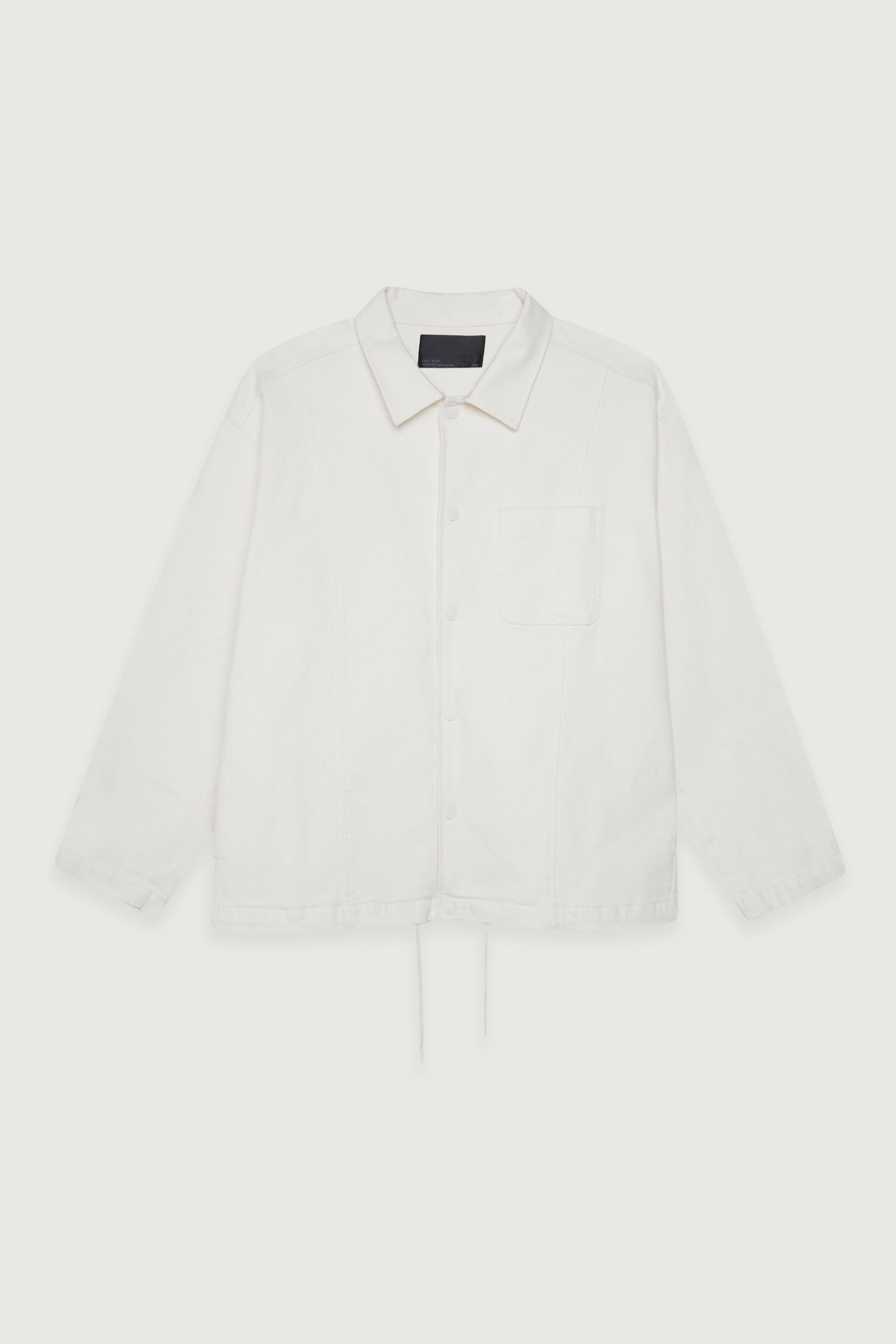 TWILL SHIRT JACKET